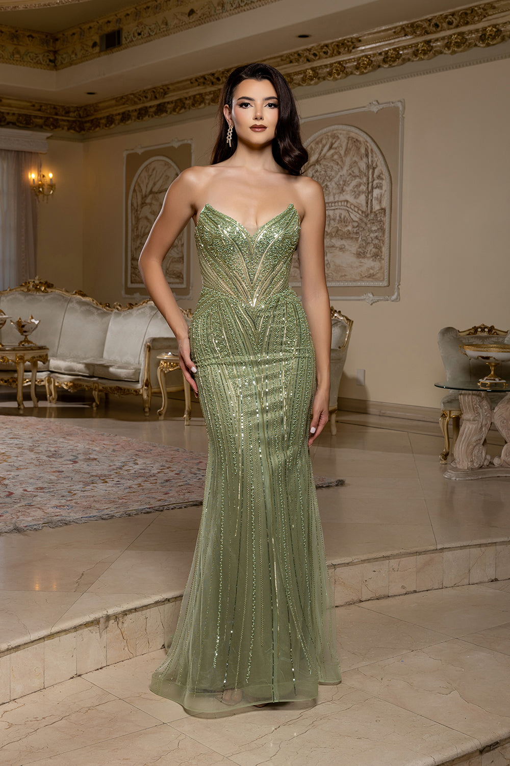 Strapless Mermaid Dress By Royal Queen RQ8228 | Formal Dress Shops Strapless Mermaid Dress By Royal Queen RQ8228 | Formal Dress Shops
