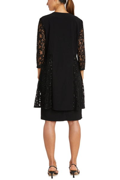 RM Richards Evening 2-Piece Jacket Dress