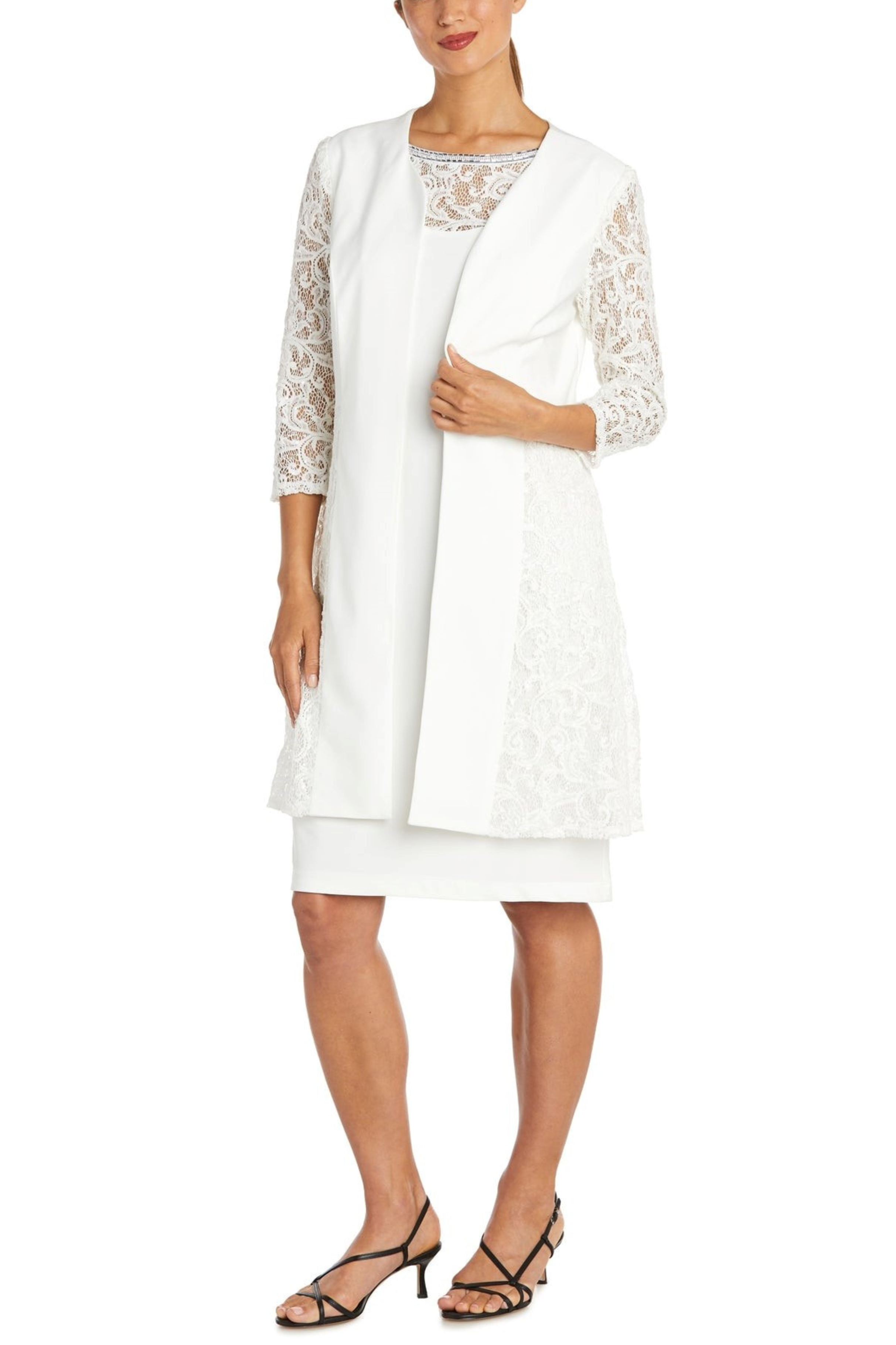 RM Richards Evening 2-Piece Jacket Dress