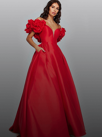 Red dresses