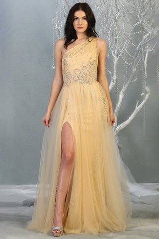 Royal Queen RQ7809 One Shoulder Formal Dress