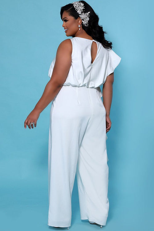 Sydney's Closet Ivory Jumpsuit