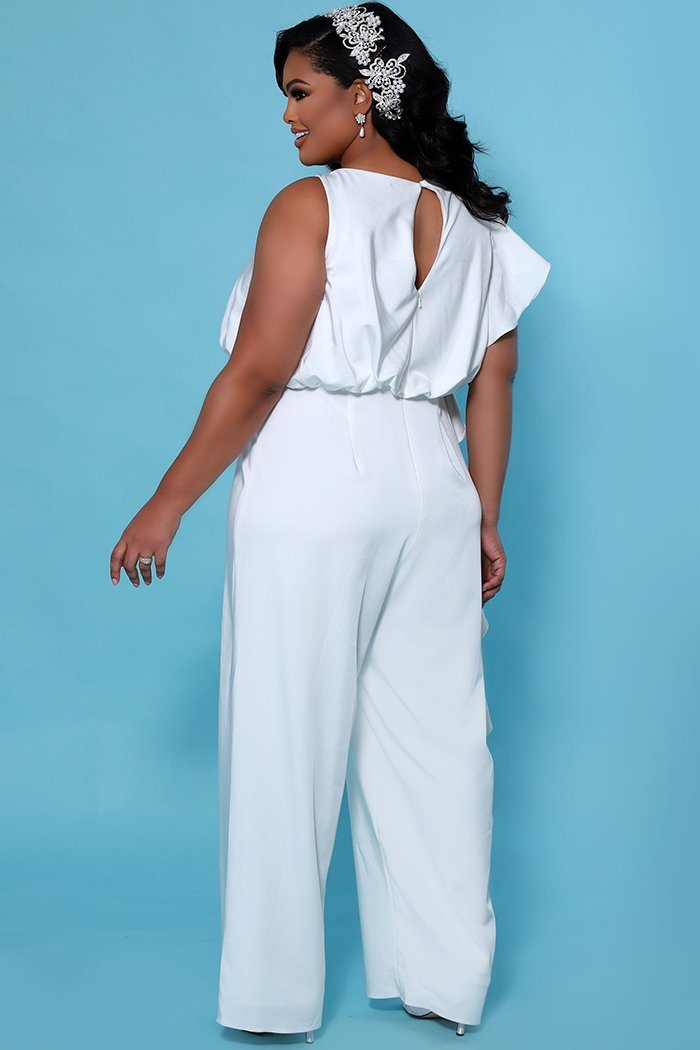 Sydney's Closet Ivory Jumpsuit