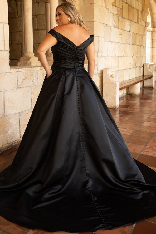 Sydney's Closet Black Wedding Dress