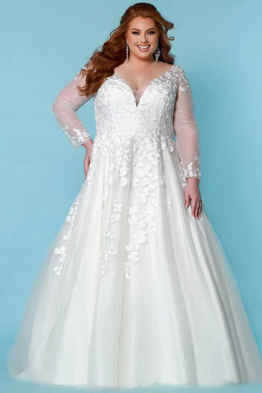 Sydney's Closet Ivory Wedding Dress