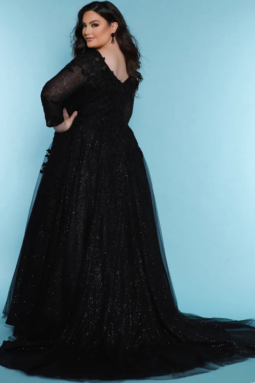 Sydney's Closet Black Wedding Dress