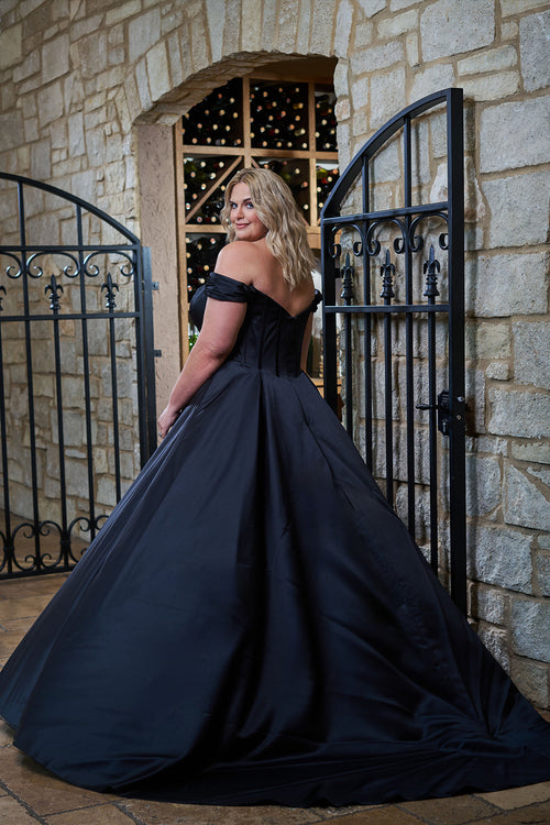 Sydney's Closet Black Wedding Dress