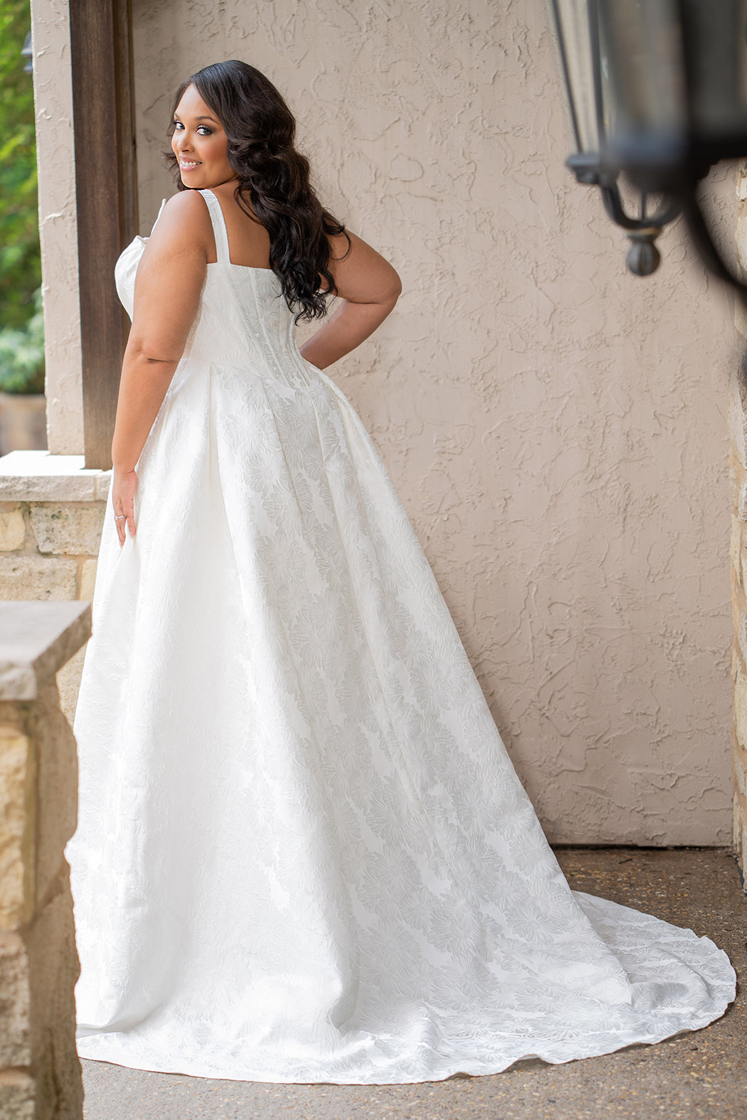 Sydney's Closet Buttercream Wedding Dress