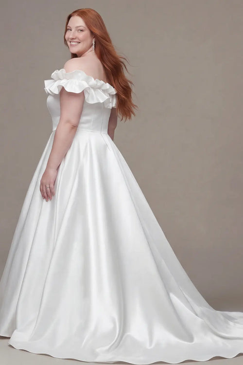 Sydney's Closet Ivory Wedding Dress