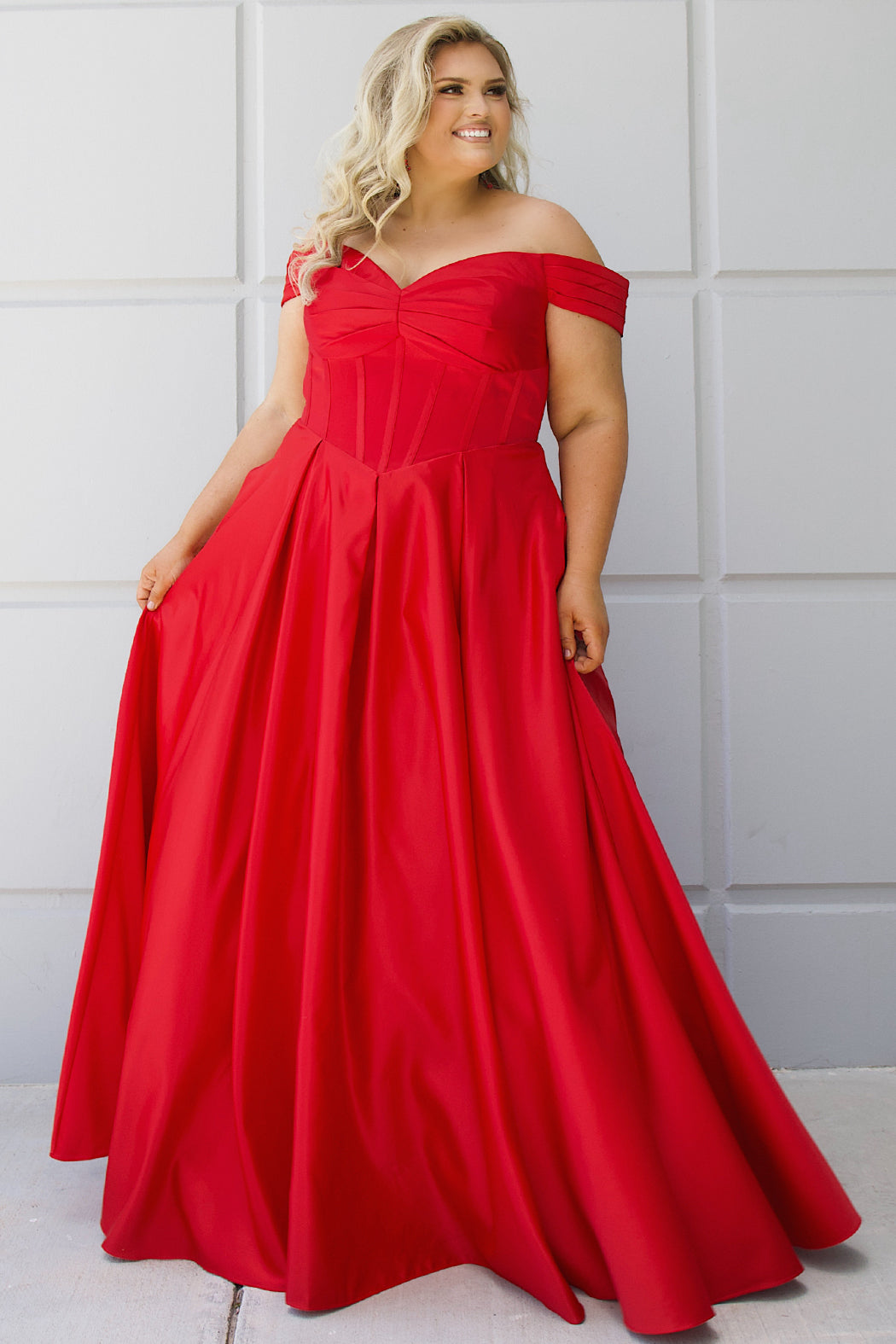 Sydney's Closet Ruby Prom Dress