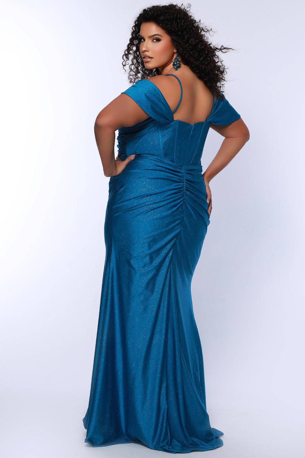 Sydney's Closet Turq Prom Dress