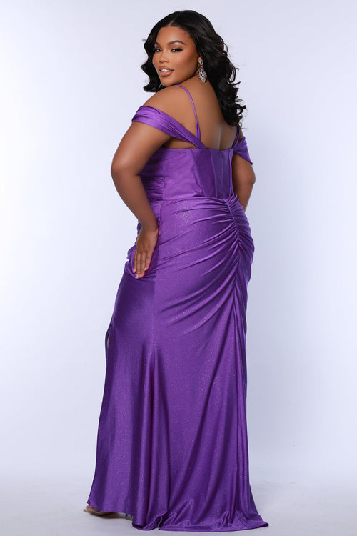Sydney's Closet Violet Prom Dress