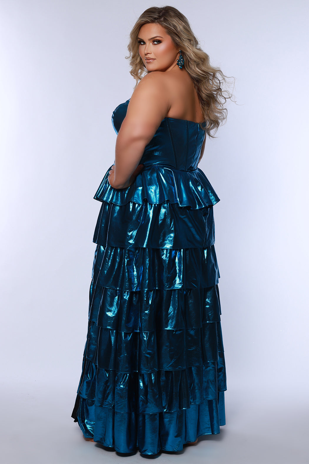 Sydney's Closet Turq Prom Dress