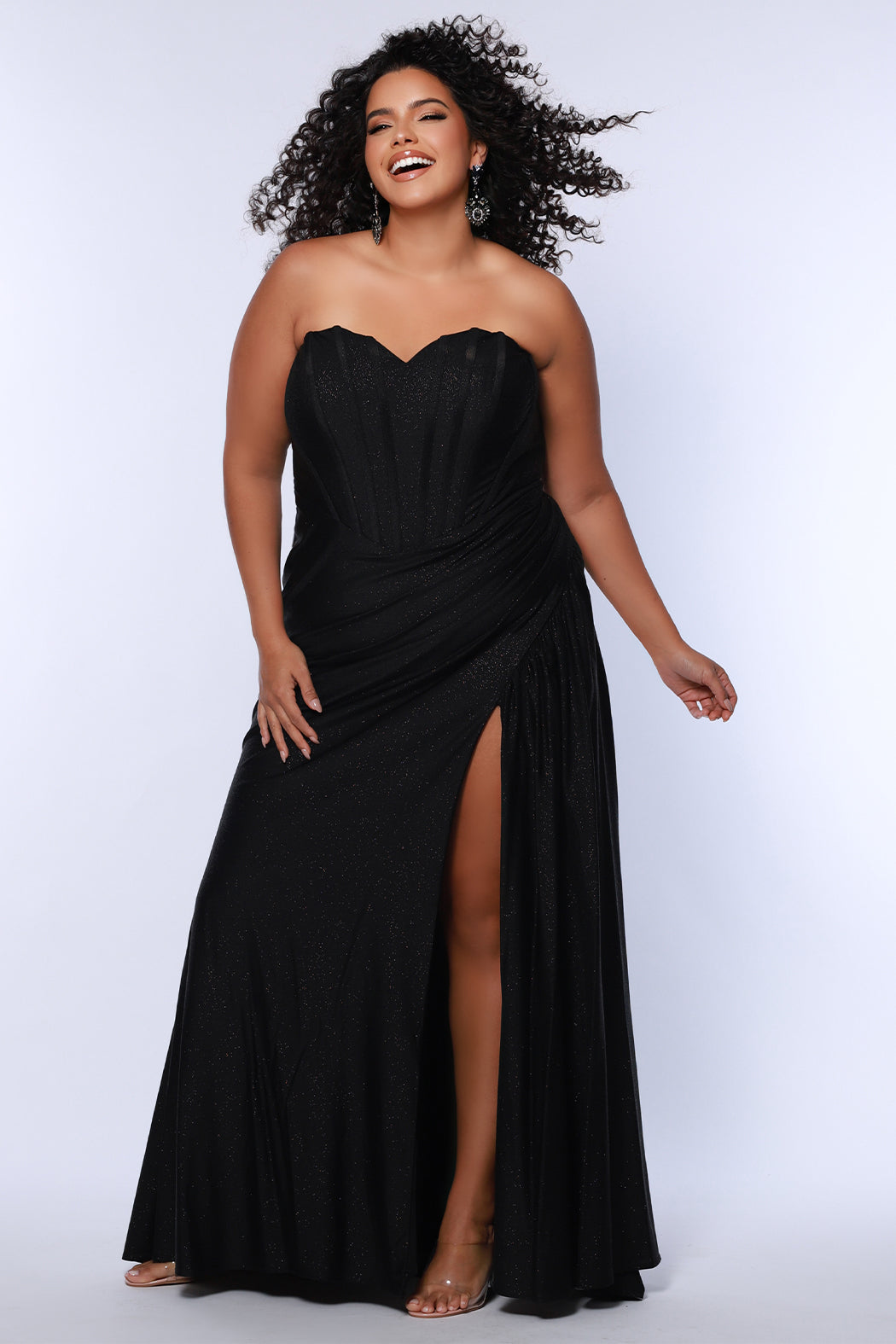 Sydney's Closet Onyx Prom Dress