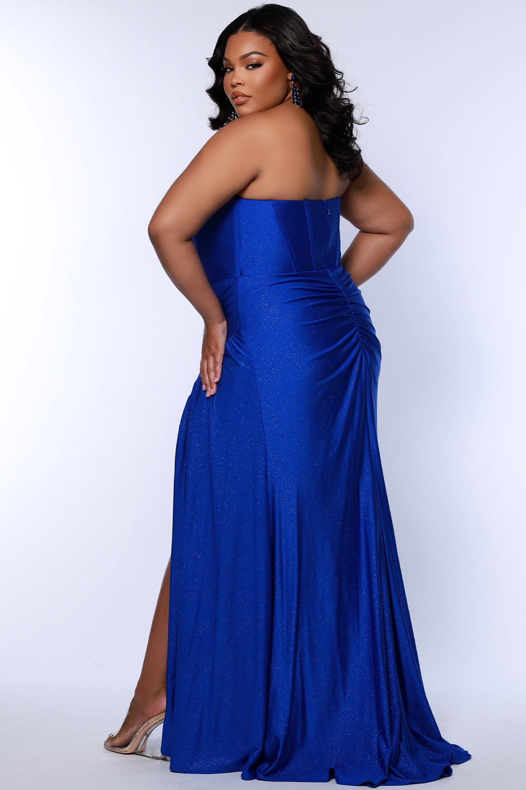 Sydney's Closet Sapphire Prom Dress
