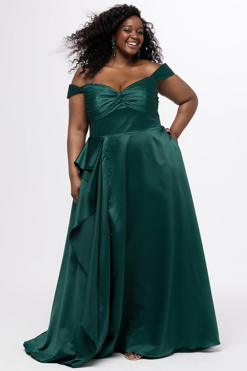 Sydney's Closet Forest Prom Dress