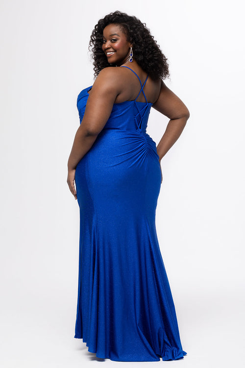 Sydney's Closet Sapphire Prom Dress
