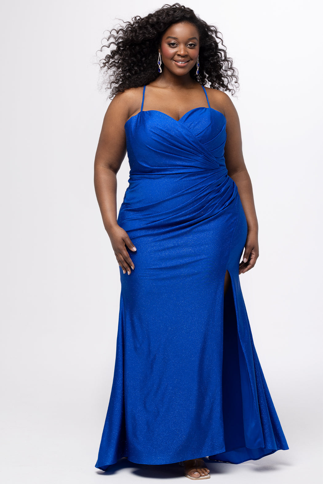 Sydney's Closet Sapphire Prom Dress