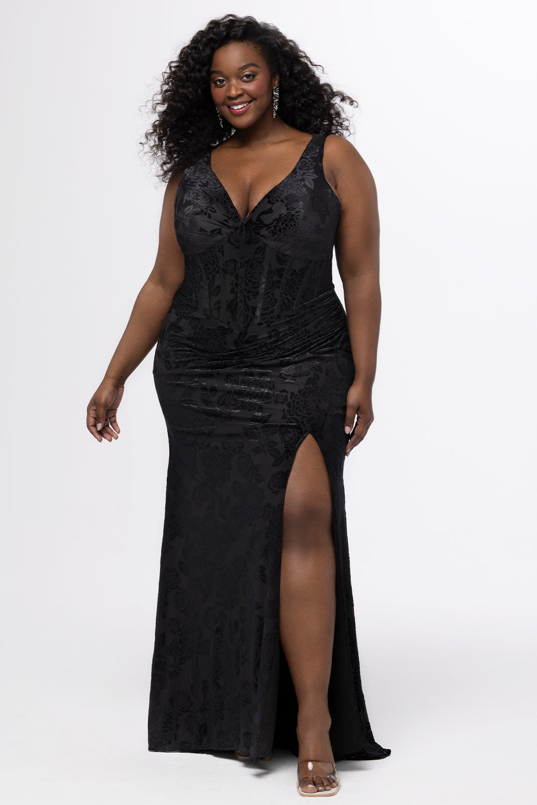 Sydney's Closet Black Prom Dress