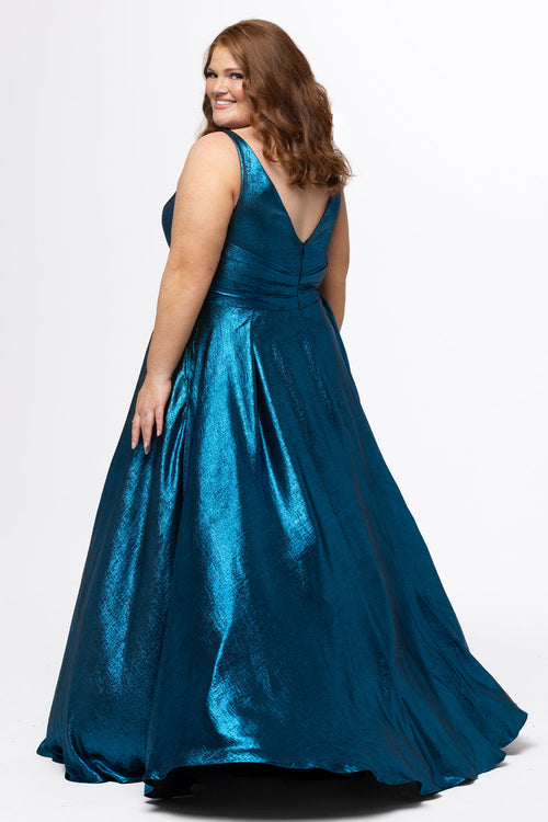 Sydney's Closet Electric Blue Prom Dress