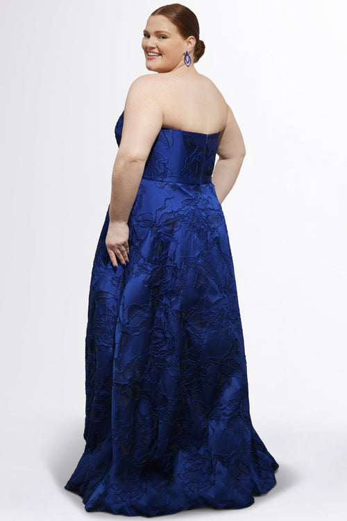 Sydney's Closet Midnight Blue Prom Dress
