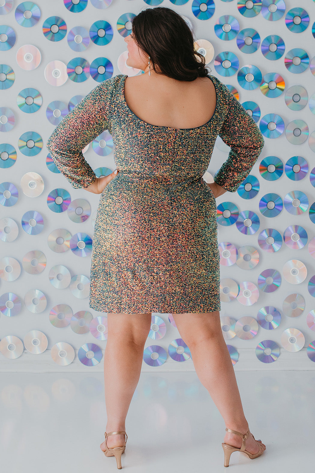 Sydney's Closet Blue Blitz Party Dress
