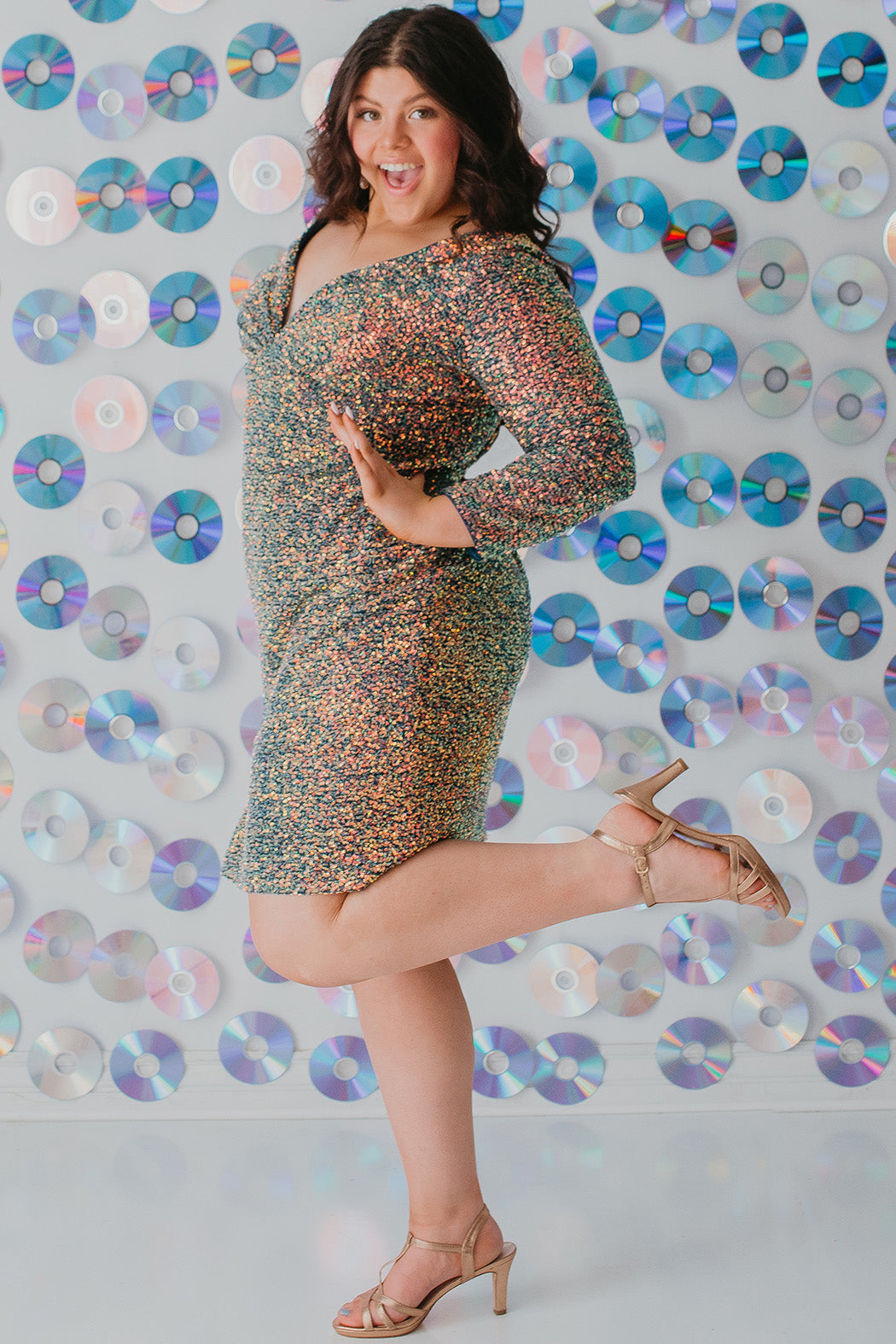 Sydney's Closet Blue Blitz Party Dress