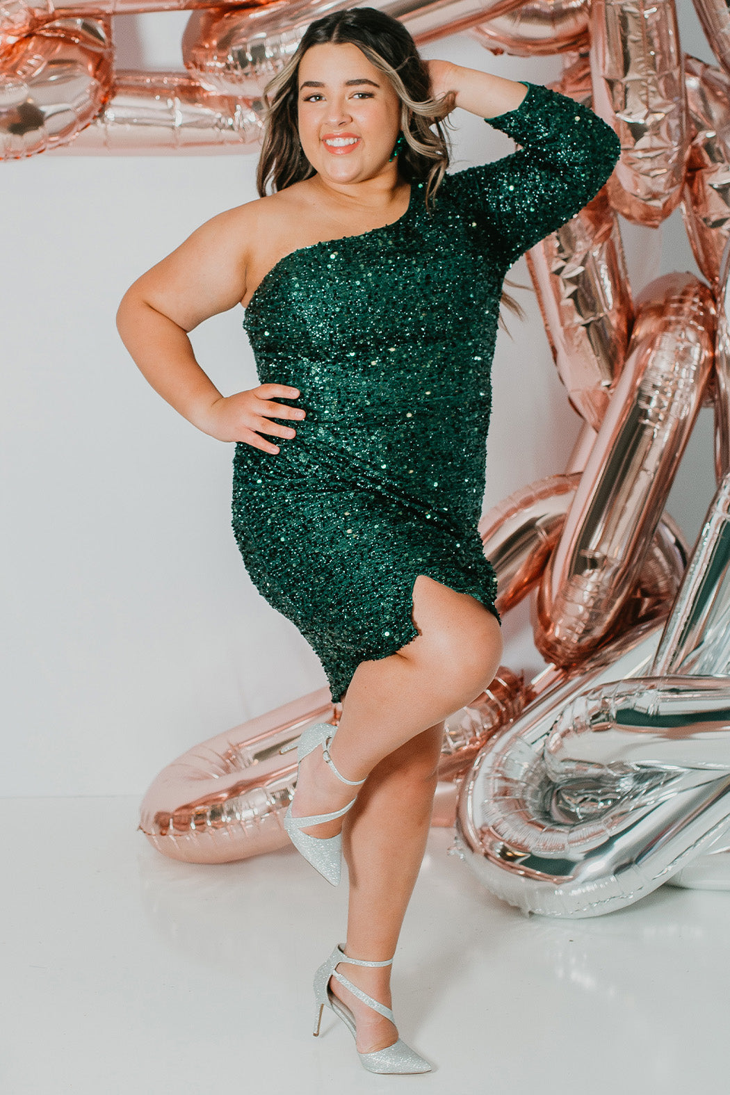 Sydney's Closet Hunter Party Dress