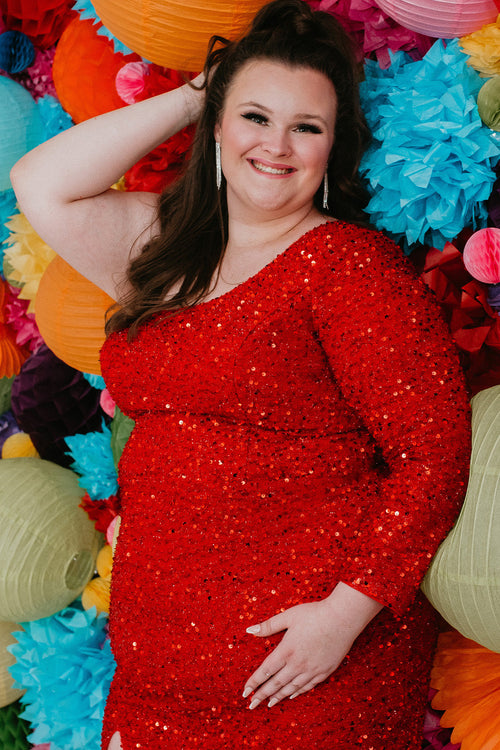 Sydney's Closet Ruby Party Dress