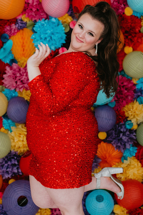 Sydney's Closet Ruby Party Dress