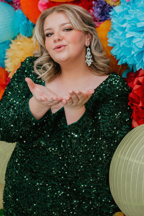 Sydney's Closet Hunter Party Dress