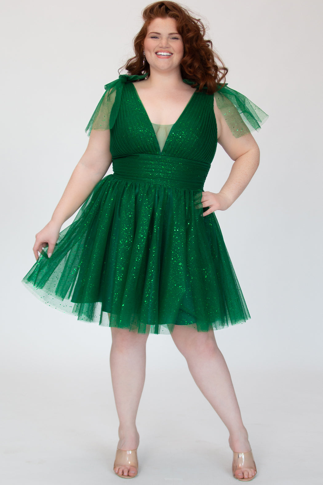 Sydney's Closet Shamrock Party Dress
