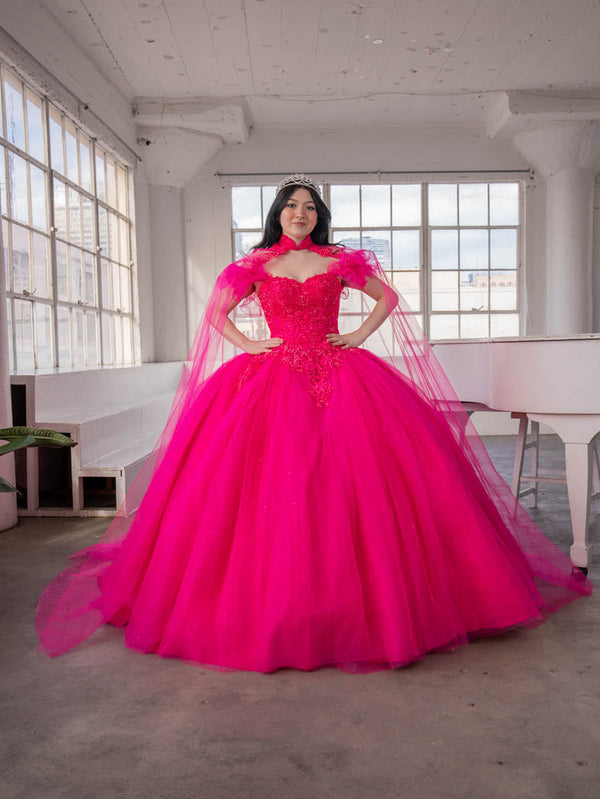 Calla Collection Fuchsia Quinceanera Dresses