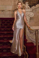 Ladivine SF117 Dress: Elegant Satin Gown by Cinderella Divine