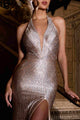 Ladivine SF117 Dress: Elegant Satin Gown by Cinderella Divine