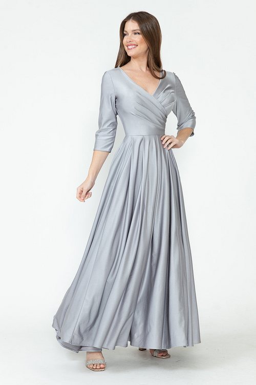 Wholesale Mother of the Bride Dresses 5243 in Silver