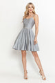 Vestido de graduación con tirantes finos y adornos de Lenovia 5261