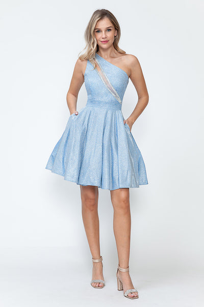 Homecoming Dress Asymmetrical Layered Graduation Dress By Lenovia 5272