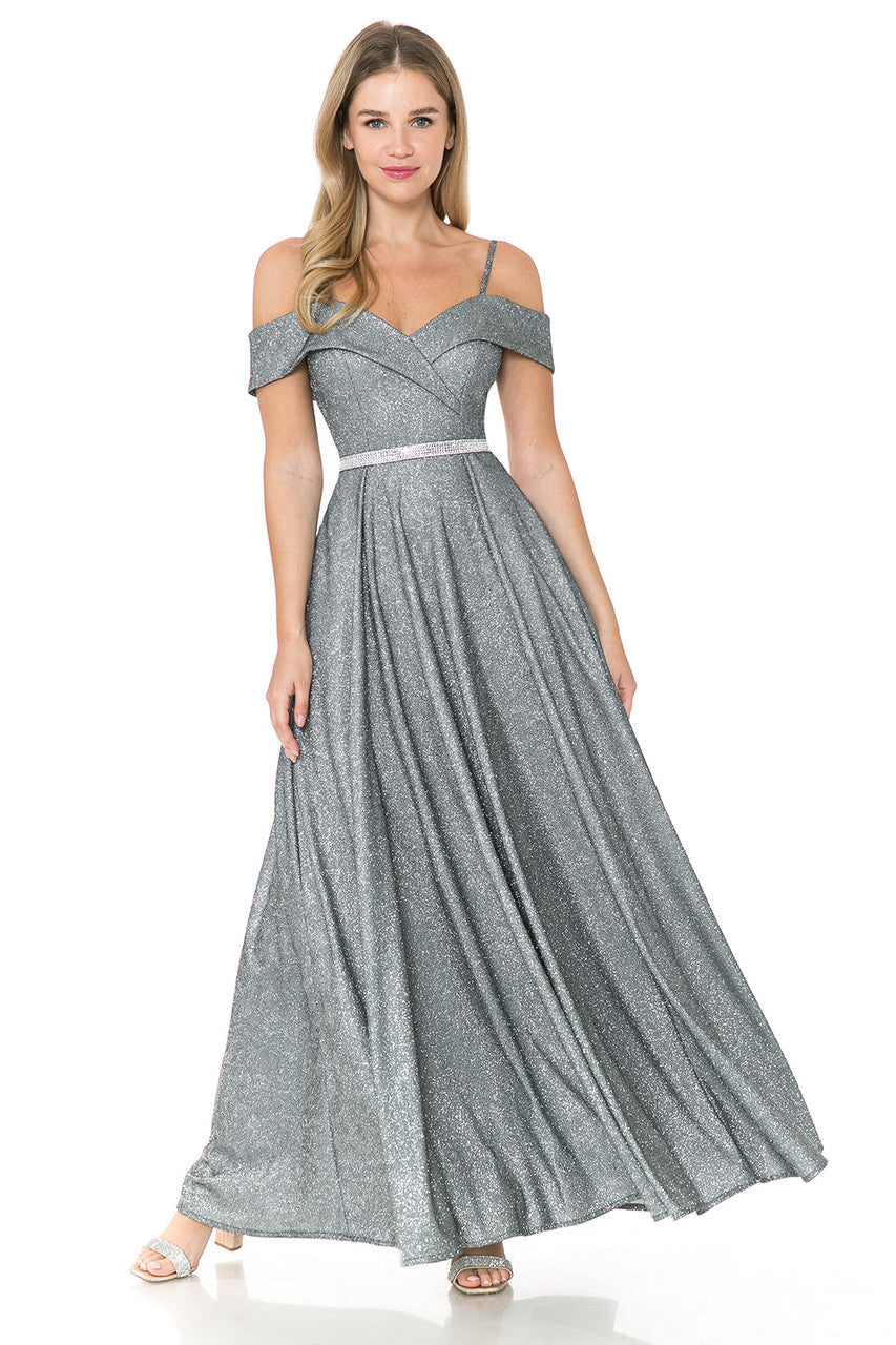 Vestido de fiesta con escote corazón y tirantes finos de Lenovia 5236