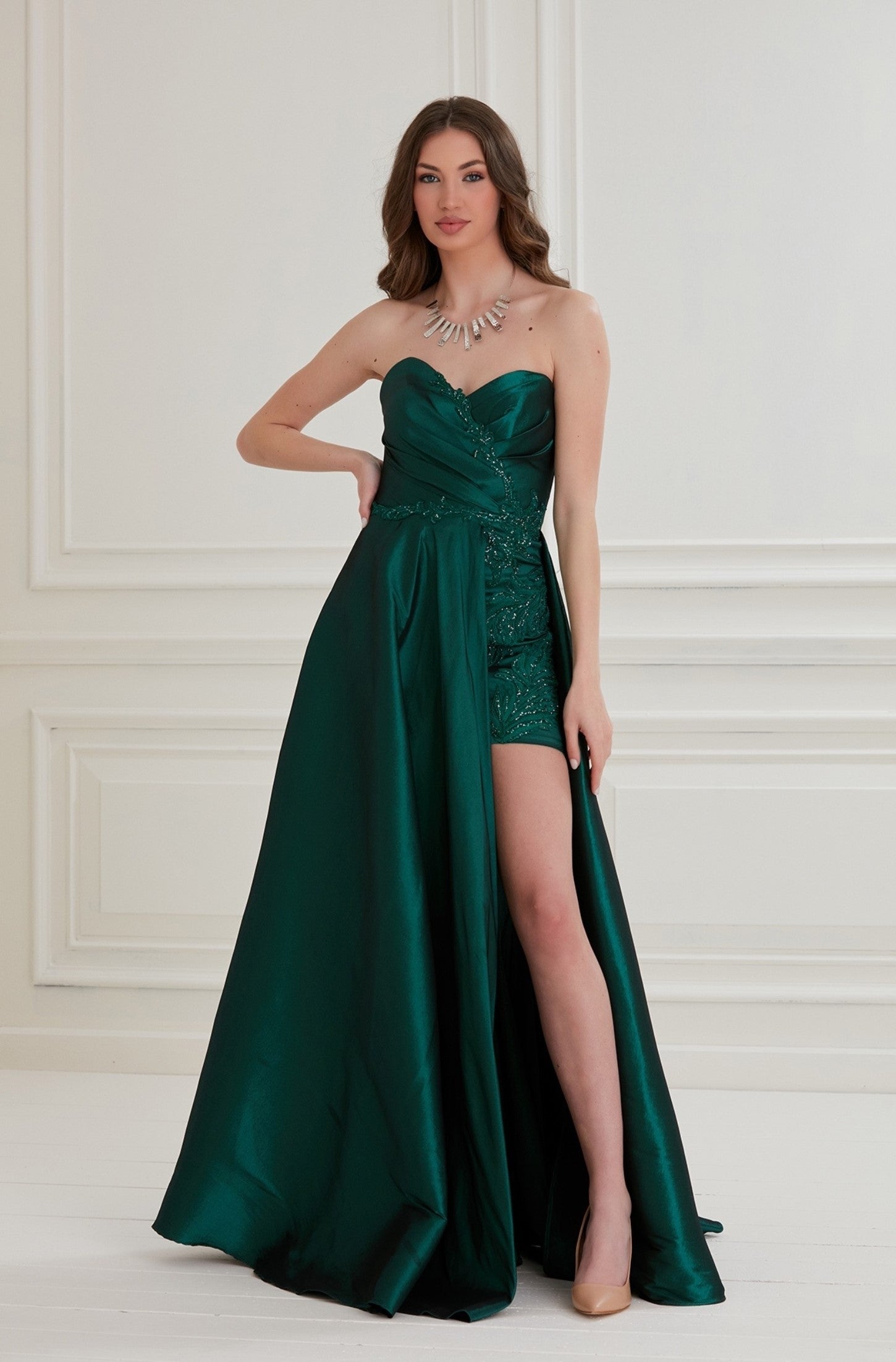 Passion Dress P5061 Beaded Elegant Gown