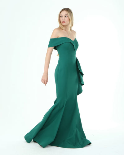 Passion Dress P5007 Off the Shoulder Gown