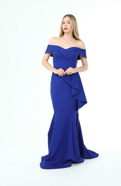 Passion Dress P5007 Off the Shoulder Gown