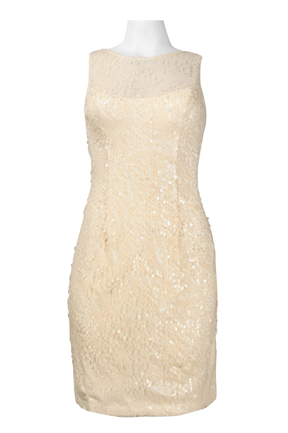 Sue Wong N3211 Sleeveless Bateau Neckline Sequin Dress