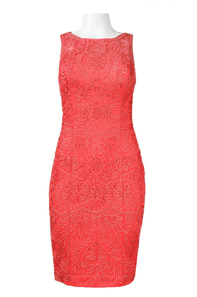Sue Wong N5167 Sleeveless Soutache Embroidered Dress