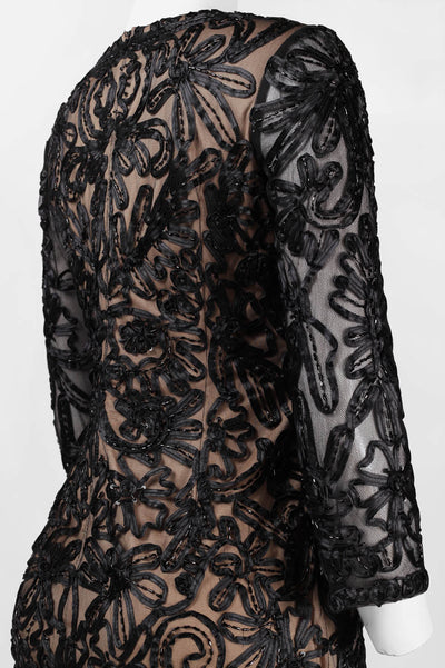 Sue Wong N5364 Soutache Embroidered Short Evening Dress