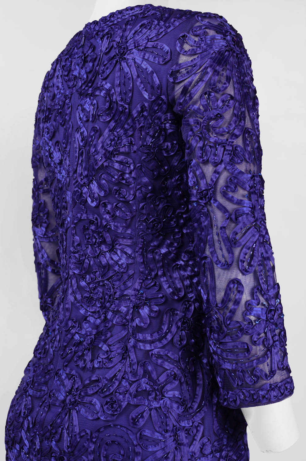 Sue Wong N5364 Soutache Embroidered Short Evening Dress