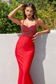 Ladivine Amoris T9002 Black/Silver Fitted Formal Gown