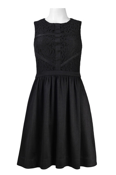 Taylor 5927M Sleeveless Lace Bodice Fit and Flare A-Line Party Dress