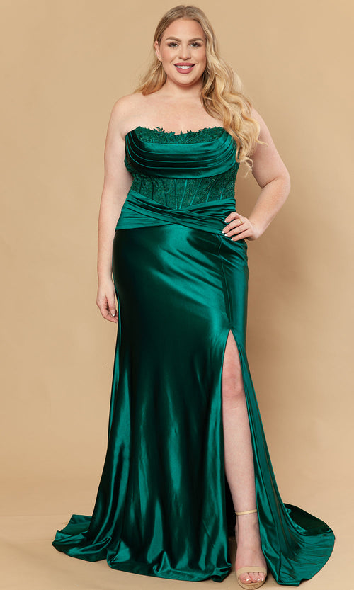 Poly USA Navy* Prom Dresses
