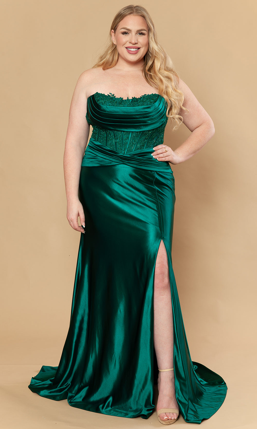 Poly USA Emerald Prom Dresses